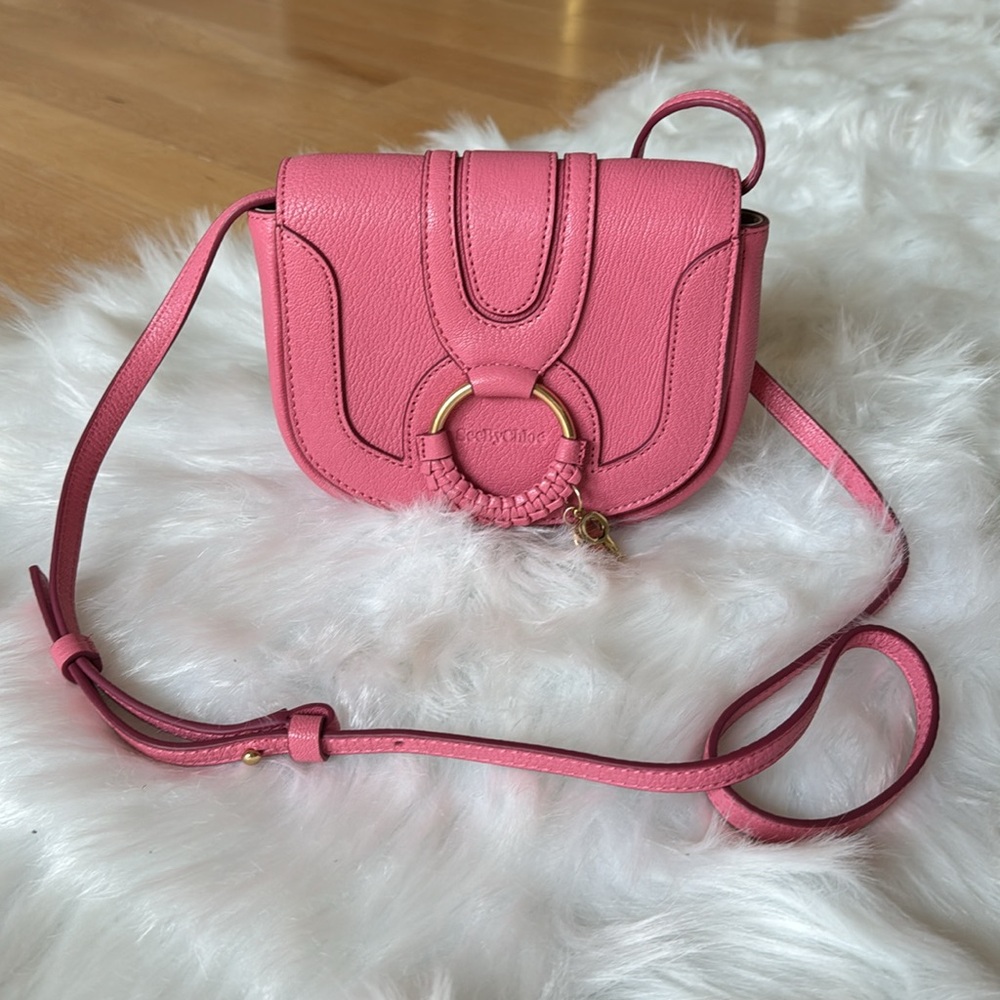 See by Chloé Hana Mini Suede & Leather Crossbody - Picture 2 of 14